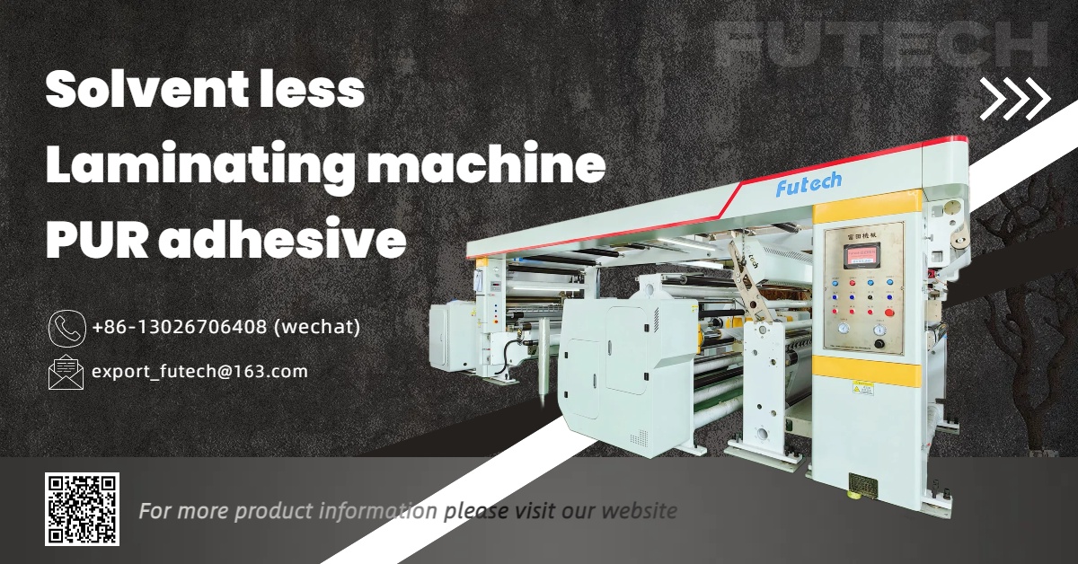 Slovent less laminating machine